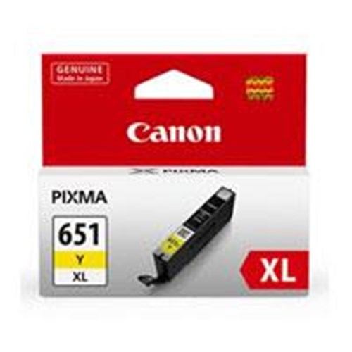CLI651XLY YELLOW EXTRA LARGE INK TANK