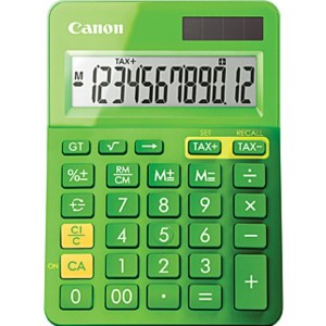 LS123KMGR METALLIC GREEN 12 DIGIT DESKTOP CALCULATOR