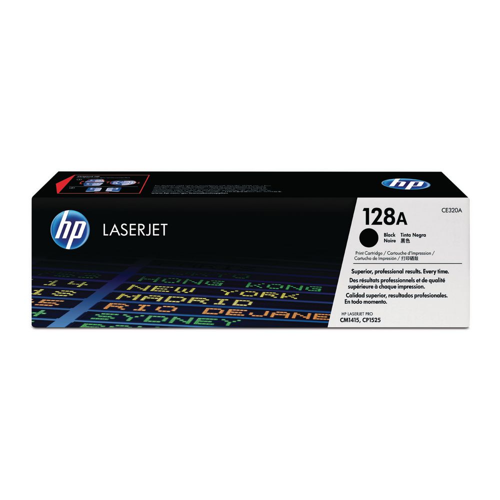 HP 128A BLACK TONER 2K FOR CLJ PRO CP1525 CM1415