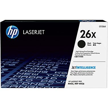 HP 26X BLACK LASERJET TONER CARTRIDGE 9K M402/M426
