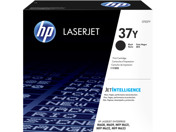 HP 37Y EXTRA HIGH YIELD BLACK ORIGINAL LASERJET TONER CARTRIDGE