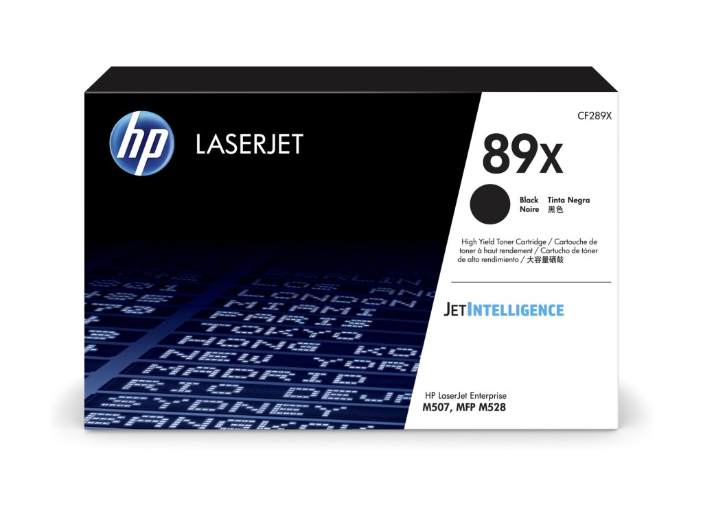 HP 89X BLACK LASERJET TONER CARTRIDGE 10K