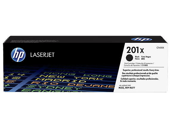 HP 201X BLACK LASERJET TONER CARTRIDGE