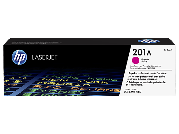 HP 201A MAGENTA LASERJET TONER CARTRIDGE