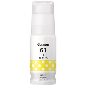 CANON GI61Y YELLOW INK BOTTLE FOR G3620 G3625 G3660 - 7.7K PAGE YIELD
