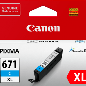 CANON CLI671XLC CYAN EXTRA LARGE INK TANK FOR MG5760BK  MG6860 MG7760
