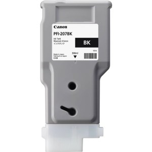PFI-207BK BLACK INK - 300ML