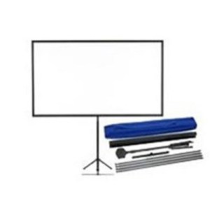 EPSON 80" PORTABLE TRIPOD PROJECTOR SCREEN WIDESCREEN INCL SHOULDER BAG