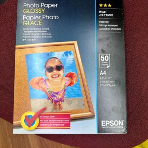 EPSON C13S042539 PHOTO PAPER GLOSSY A4 50 SHEET