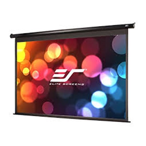109" 1610 PULL DOWN SCREEN MANUAL WALL / CEILING MOUNT WHITE CASING