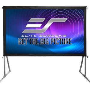 100" 169 OUTDOOR PROJECTOR SCREEN - YARDMASTER2 FRONT PROJECTION