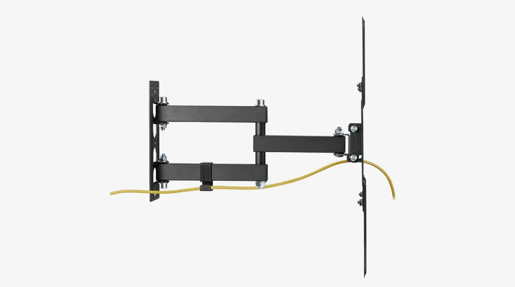 MEDIUM SIZE FULL MOTION TV MOUNT FOR TVS UP TO 55" 30KG TILT AND TURN WITH 3 PIVOTS