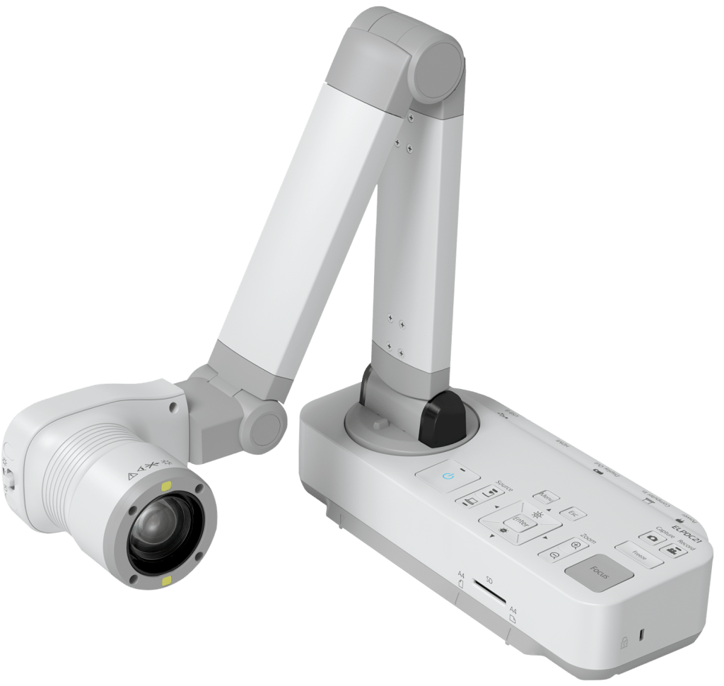 2MP DOCUMENT CAMERA VISUALISER 12X OPTICAL ZOOM 30FPS/1080P RECORDING