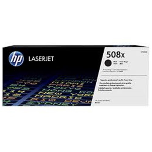 HP 508X BLACK LASERJET TONER CARTRIDGE
