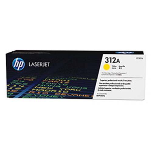 HP 312A YELLOW LASERJET TONER 2.7K CARTRIDGE