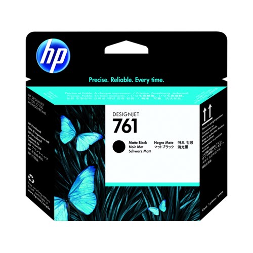 HP 761 MATTE BLACK AND MATTE BLACK PRINTHEAD FOR DESIGNJET T7100