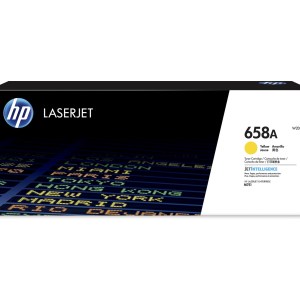 HP 658A YELLOW LASERJET TONER CARTRIDGE 6K