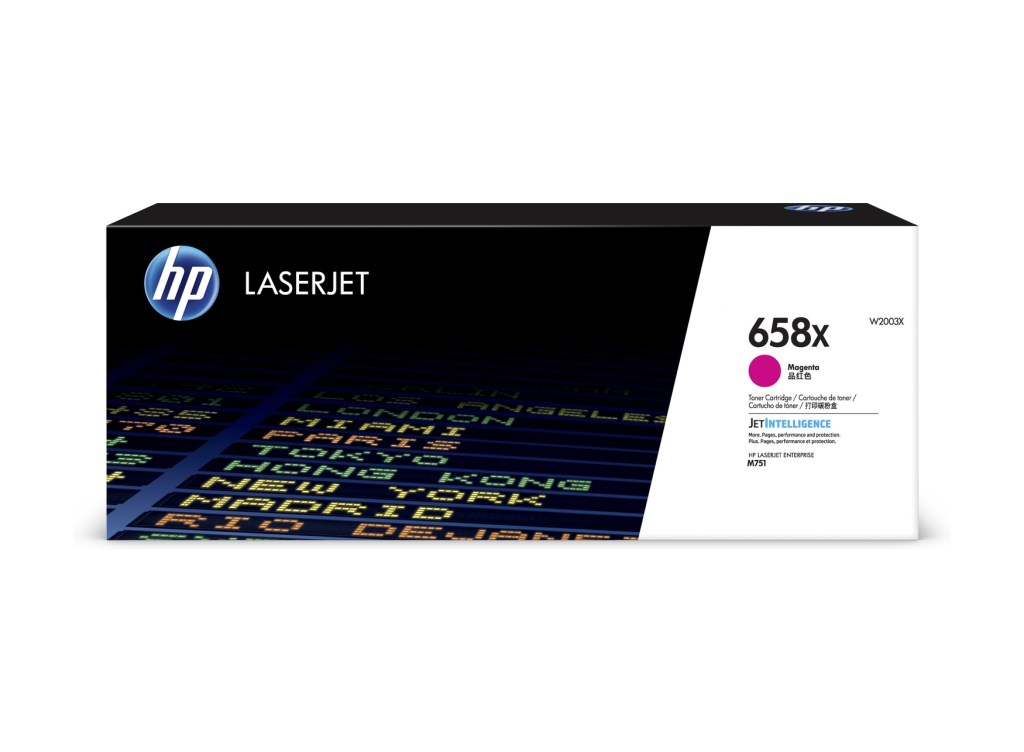 HP 658X MAGENTA LASERJET TONER CARTRIDGE 28K