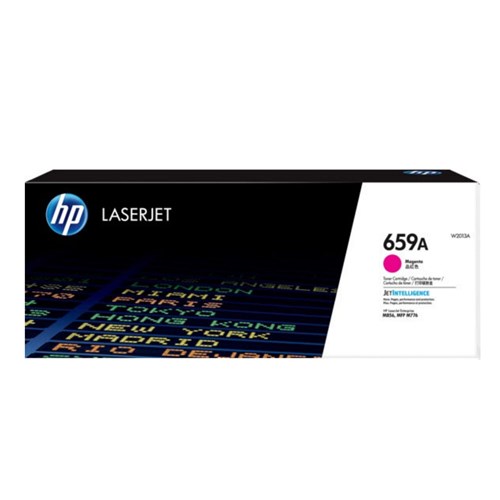 HP 659A MAGENTA LASERJET TONER CARTRIDGE FOR M776 M856 - 13K