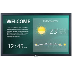 LG 22SM3G 22" FHD 250NITS 10001 CONTRAST WEBOS 4.1 DIGITAL SIGNAGE DISPLAY