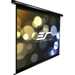 106" MOTORISED 1610 PROJECTOR SCREEN IR & RF CONTROL BLACK 12V TRIGGER & SWITCH VMAX2