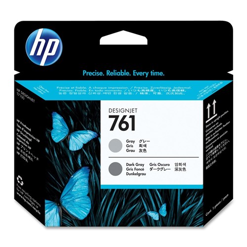 HP 761 GRAY AND DARK GRAY PRINTHEAD FOR DESIGNJET T7100