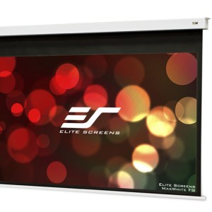 120" ELECTRIC TENSION IN CEILING RECESSED SCREEN 169 4K EVANESCE TAB TENSION SERIES
