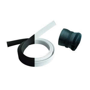 CABLE SOX FLEXIBLE POLYYESTER CABLE MANAGEMENT SLEEVES 20MM X 50M - WHITE