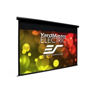 100" MOTORISED 169 PROJECTOR SCREEN FIBREGLASS BACK FLAME RETARDANT