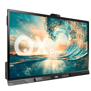 SMART Board QX065 Pro series interactive display with iQ 5Y Assure And SWC-120UHD Camera