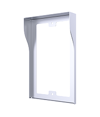 R20A / R25A IN WALL RAIN HOOD - SILVER