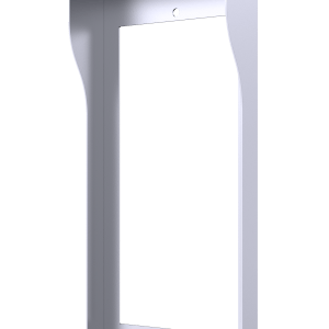 R20K/R25K/R20B 2.3.4.5 BUTTONS IN WALL RAIN HOOD - SILVER