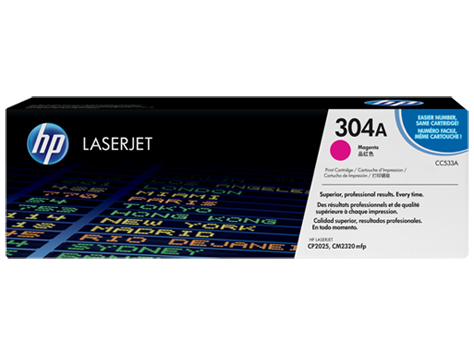 HP 304A MAGENTA TONER 2800 PAGE YIELD FOR CLJ CP2025 CM2320MFP