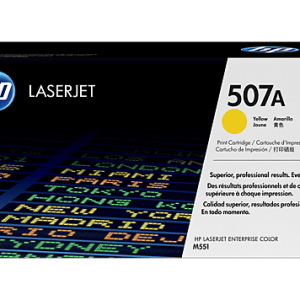 HP 507A YELLOW TONER 6000 PAGE YIELD FOR M551