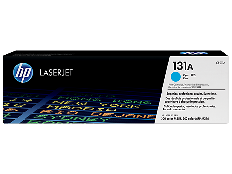 HP 131A CYAN TONER 1800 PAGE YIELD FOR LJ PRO M251/M276