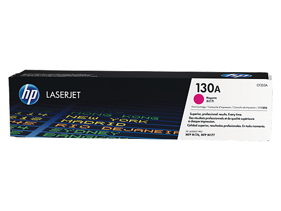 HP 130A MAGENTA LASERJET TONER CARTRIDGE-M153/M176/M177