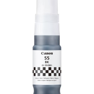 CANON GI-55 BLACK INK BOTTLE FOR GX1060 / GX2060 - 3K PAGE YIELD