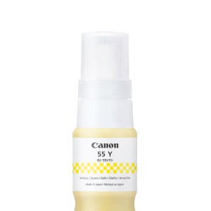 CANON GI-55 YELLOW INK BOTTLE FOR GX1060 / GX2060 - 3K PAGE YIELD