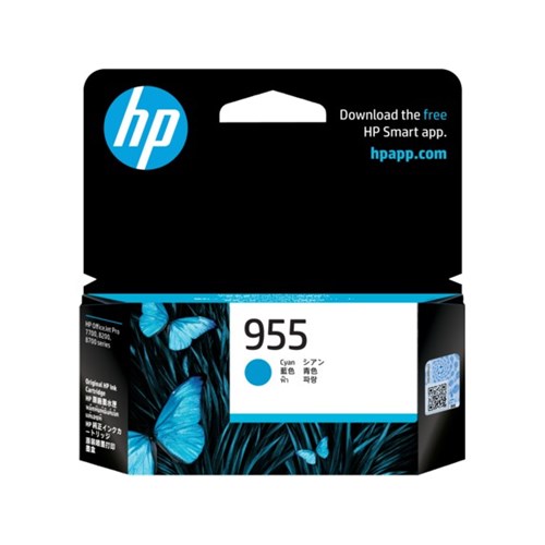 HP 955 CYAN ORIGINAL INKCRTG 700 PAGES