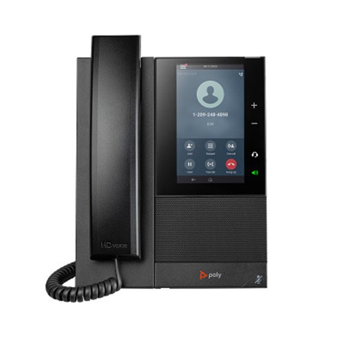 POLY CCX 505 BUSINESS MEDIA PH ONE WITH OPEN SIP AND POE-ENAB LED
