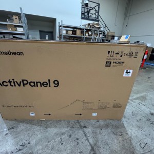 PROMETHEAN ACTIVPANEL SERIES 9 86" INTERACTIVE PANEL WITH WIFI DONGLE - OPEN DAMAGED BOX