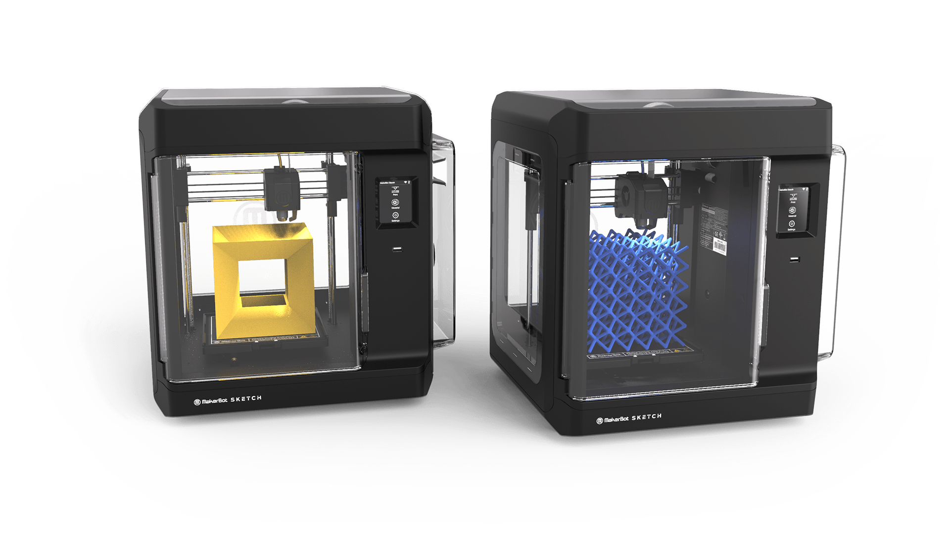 MAKERBOT 3D CLASSROOM BUNDLE 2xPRINTERS 4xPLA4xBUILDPLAT ES x2 ACTIVATION CARDS