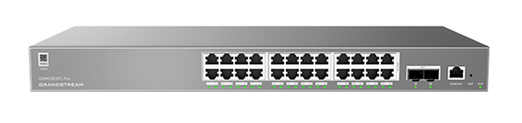 ENTERPRISE LAYER 2 MANAGED POE NETWORK SWITCH 24 X GIGE  2 X SFP 250 WATT POE