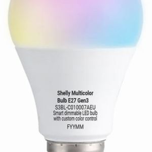 SHELLY MULTICOLOR BULB E27 GEN3