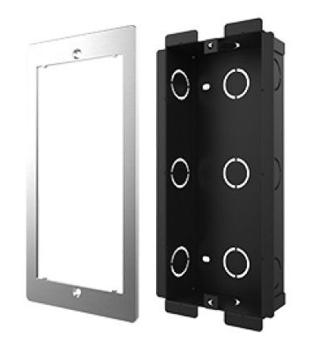 R20A / R25A IN WALL INSTALLATION KIT - SILVER