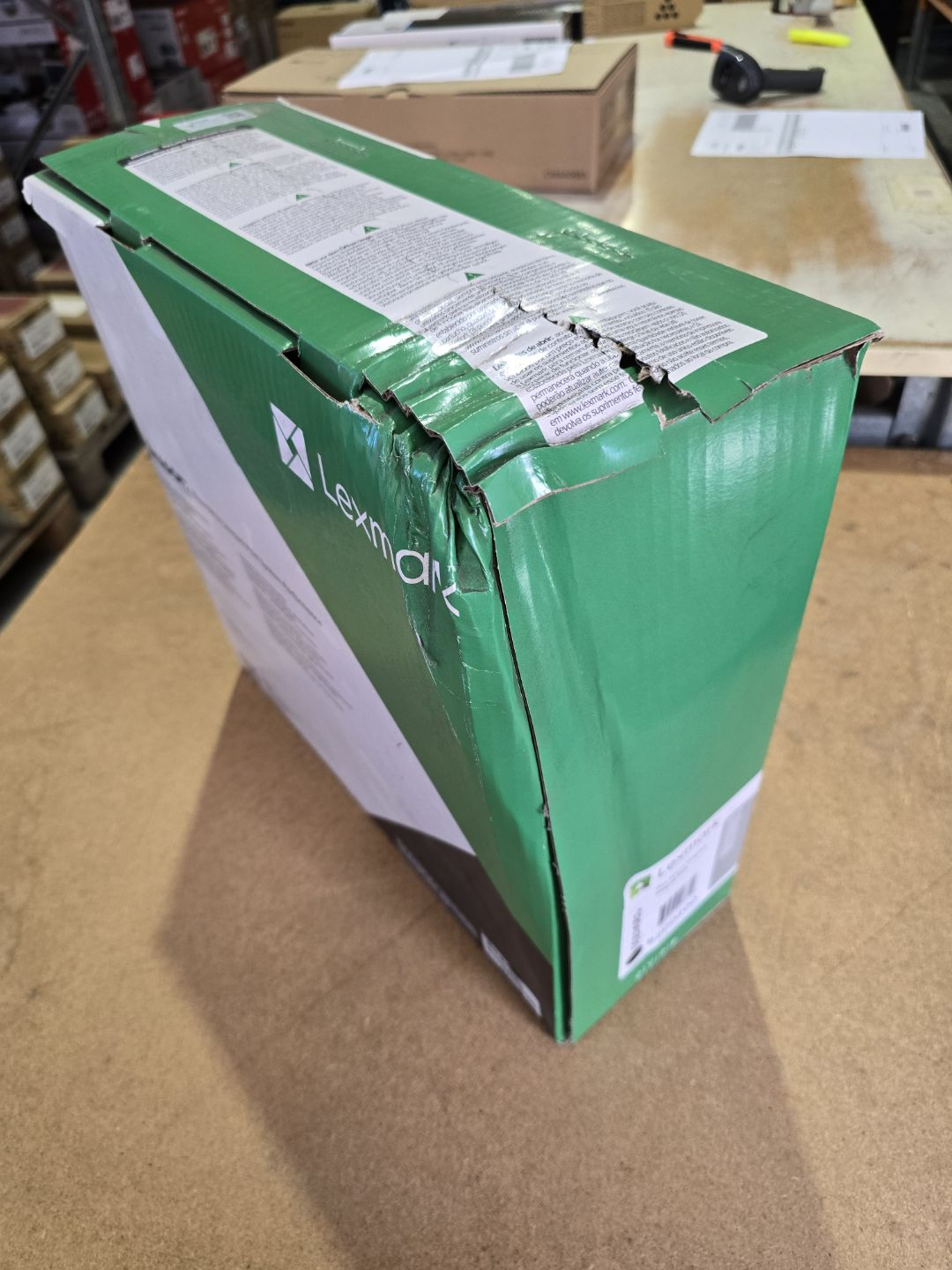 520Z BLACK RETURN IMAGING UNIT 100K DAMAGED PACKAGING